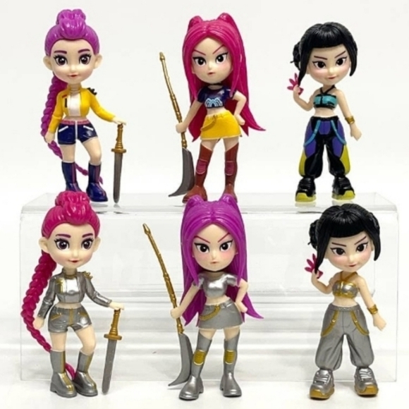 #05 Trendy KPOP Demon Hunters Figurine Keychain - Picture 2 of 10